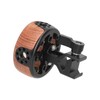 Round Side Camera Handle Handgrip Wooden Quick Release NATO Rail