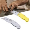 2 Pcs Folding Utility Knife Aluminum Alloy Industrial Grade Outdoor