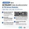 JESSINIE 5pcs SC7A20H 3‑Axis MEMS Accelerometer and Tilt Sensor Module,