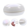 WOONEKY Small Cosmetic Container Set 2pcs Empty Powder Jars for