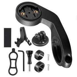 BCENG iGPSPORT Bicycle Mount for Garmin Edge 530 540 520 510 500 200 130 20 25 800 810 820 830 810 1000 1040 1030 Plus iGPSPORT Mount Bicycle Mount 25 to 31.8 mm with Light and Camera Mount