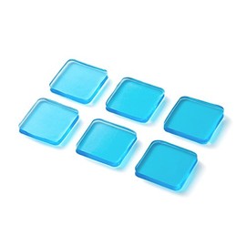 サンワダイレクト 耐震ジェル 耐震マット テレビ パソコン 転倒防止 耐震度7 耐荷重36kg 6枚入り 200-QL004