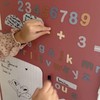 FERFLEX - Blue & Caramel Magnetic Numbers - Educational Game