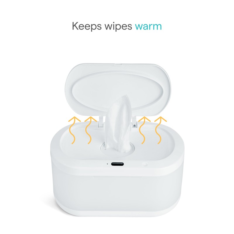 Munchkin Touch Free Baby Wipe Warmer with Nightlight & Motion