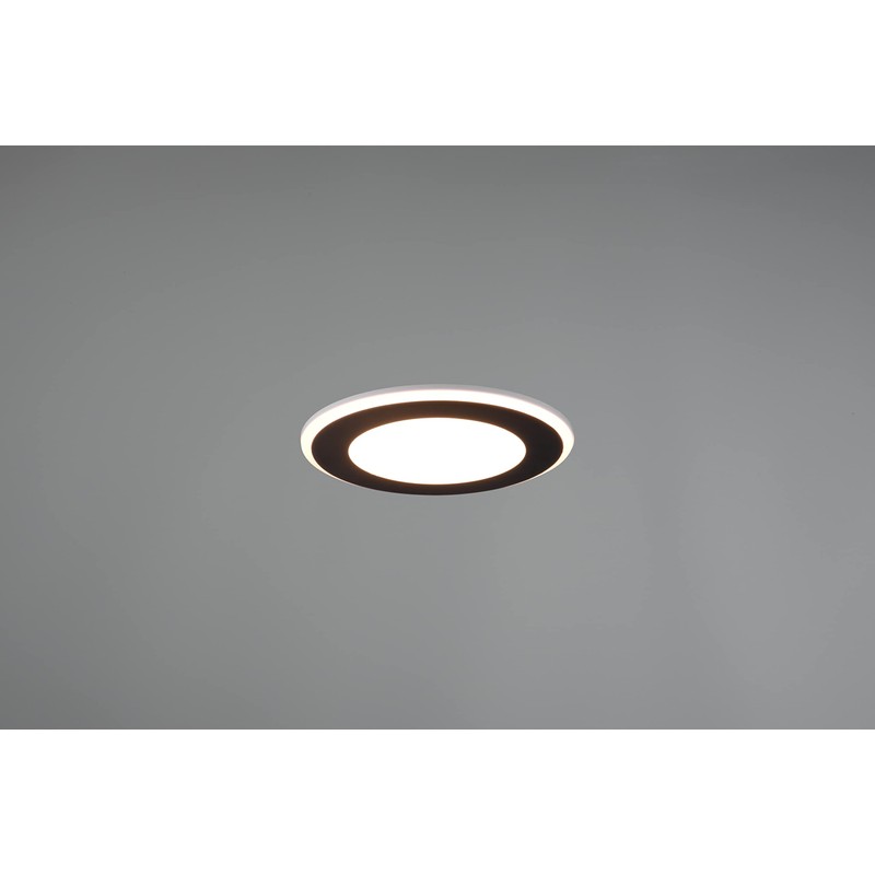 Trio Leuchten Aura 652410132 LED Recessed Light Plastic Matte Black