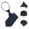 Allegra K One-Touch Necktie, 3.1 inches (8 cm), Solid Color,