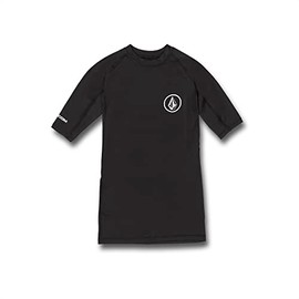 Volcom Men's Rash Guard Shirt, black 1, L