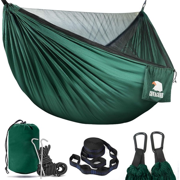 Covacure Camping Hammock - Lightweight Double Hammock, Hold Up to