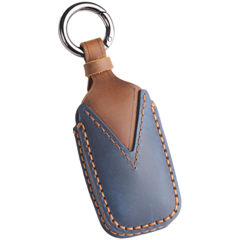 Smasol Smart Key Case, Genuine Leather, Stylish, New 4 Buttons,