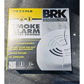 BRK - FG250LB - Smoke Alarm - Battery Operated  RV Approved Date 2021