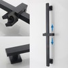 BANGPU Bathroom Shower Slide Bar, Adjustable Handheld Shower Holder Wall