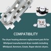 8544771 Dryer Heating Element with 279973 Dryer Thermal Cut Off