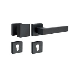 Doorknob, Aluminium Door Fitting, Push