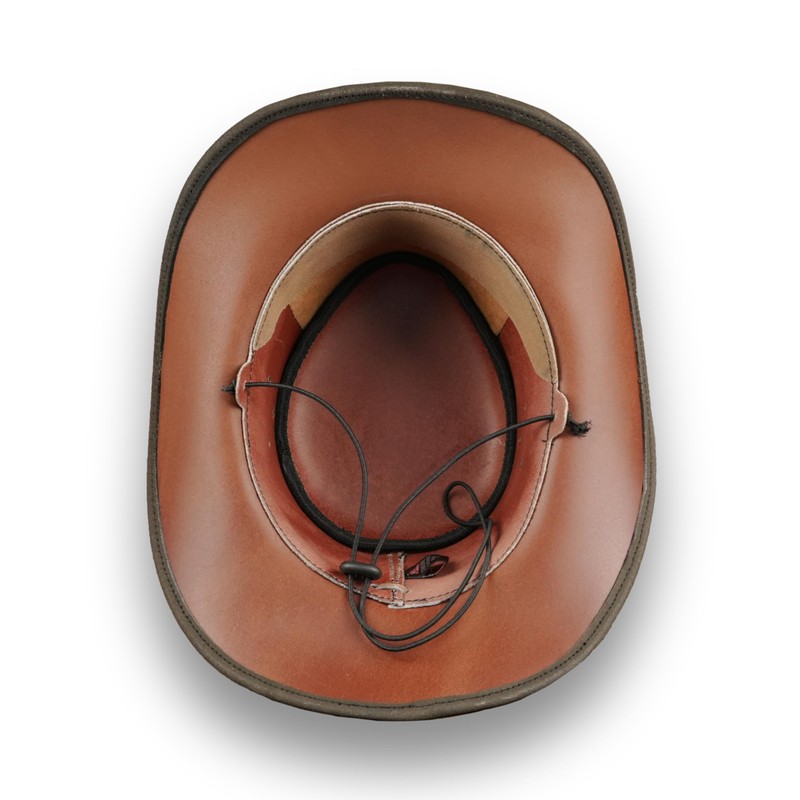 Leatherick Cowboy Hat for Men - Western Aussie Style Outback