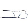 Marine Boat Rope Ladder Boarding Steps with Hooks Nylon Blue