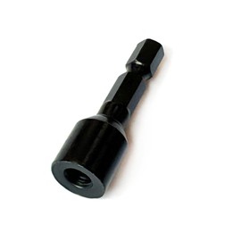 Yoliko 1/4"-20 Hanger Bolt Driver Double Headed Wood Screws Fully All Threaded Rod Threaded Insert Hexagon Head Drill Driver Bits