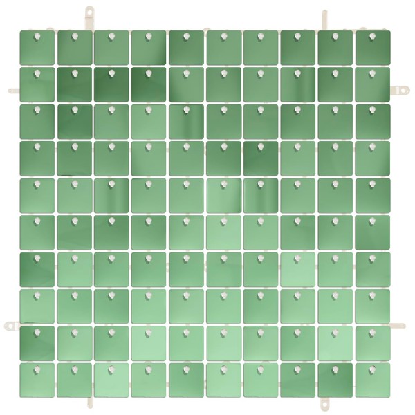 Oaktree UK 667389 Sequin Wall Panel, Sage Green