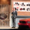 SOUFORCE 1/18 Scale Scene Props Figure Handsome Man with Phone