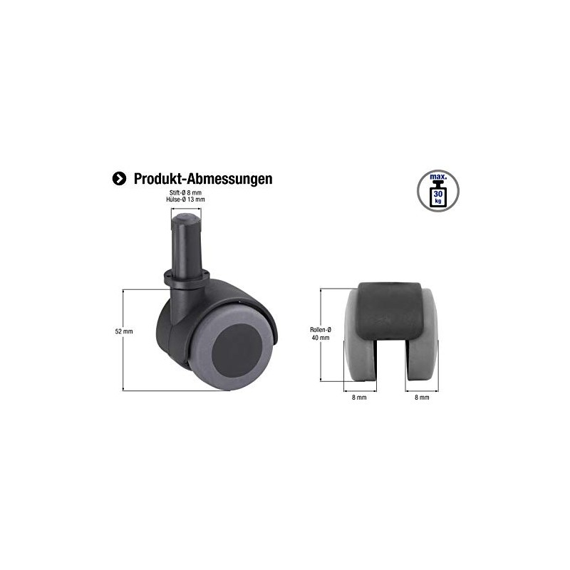 Meister Double Roller Wheel ✓ with Stick and Sheath ✓