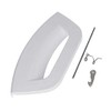 White Plastic Door Handle Lever Release Kit for Hotpoint Futura
