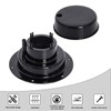 Bcautay RV Plumbing Vent Caps Kit 2Pcs Trailer Camper Vent