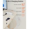 DEPOW Power Strips with Surge Protection, 1 FT to 4