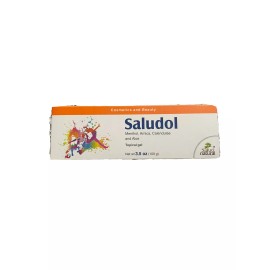 Saludol Gel with calendula, arnica and menthol, aloe topical gel, gel topico.