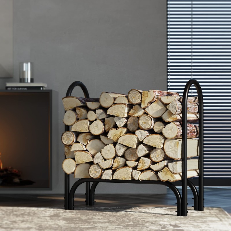 Fire Beauty Firewood Rack Log Holder,Log Storage Holder,Storage Rack,Firewood Stacker