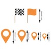 5 Set Map Location Stickers Indicator Labels Map Pointer Camping