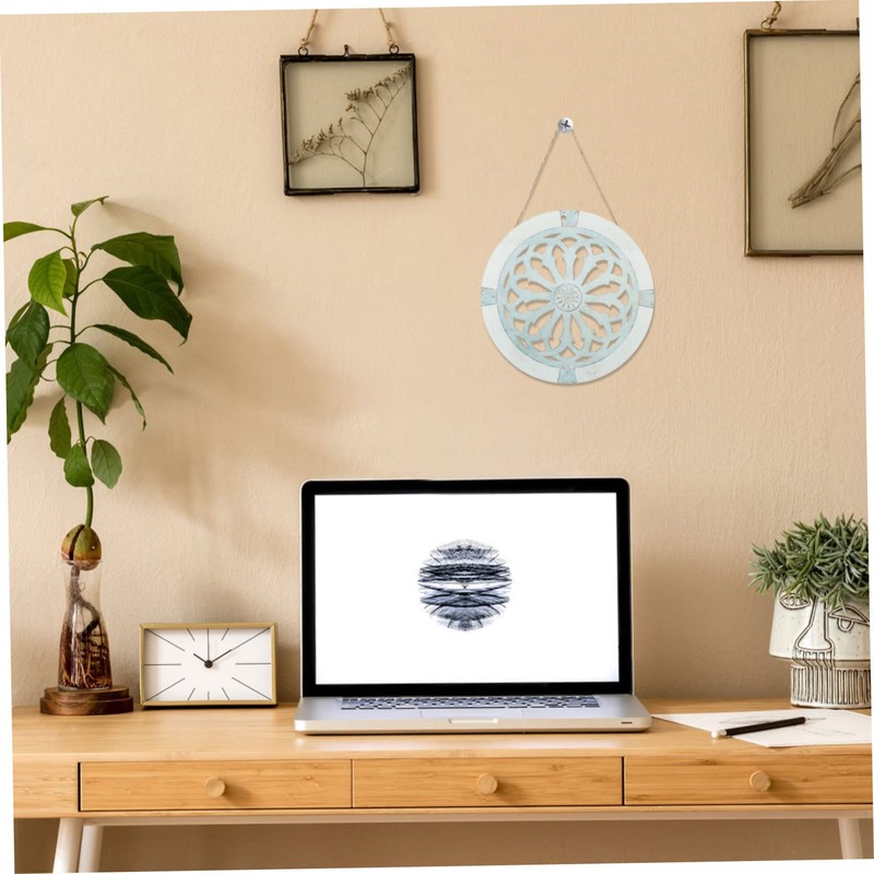 Ciieeo Acrylic Round Wall Pendant Art Decor Delicate Wall Hanging