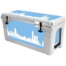 MightySkins (Cooler Not Included) Skin Compatible with RTIC 65 Cooler (2017 Model) - New York | Protective, Durable, and Unique Vinyl Decal wrap Cover | Easy to Apply | Made in The USA