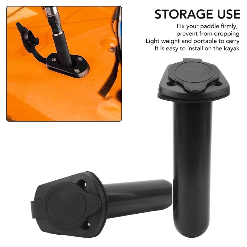 2Pcs Kayak Fishing Rod Holder Flush Mount Fishing Boat Rod