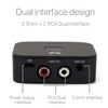 Bluetooth 5.0 Receiver Wireless 3.5mm AUX NFC to 2RCA Audio