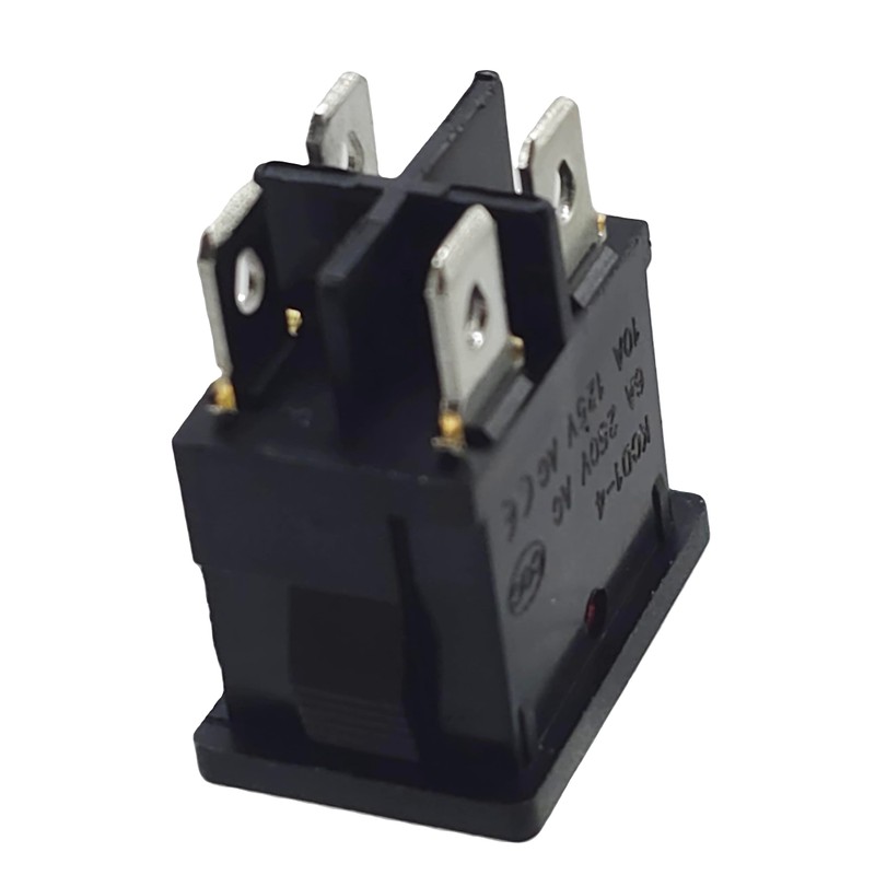Built-in Rocker Switch Black 19 x 13 mm, Device Switch