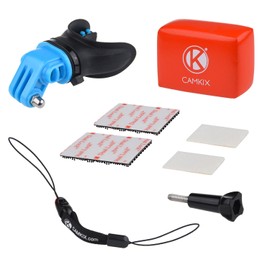 CAMKIX Surf Mouth Mount Kit compatible with Gopro Hero