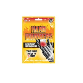 4 Pack Hand Warmers Instant Heat Cold Winter Hands Hot Outdoor Work Camping Cosy