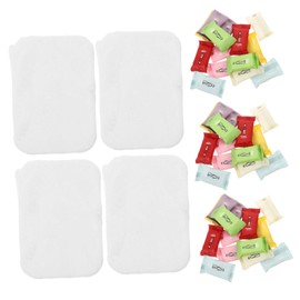 Baluue 70pcs Compressed Travel Towels Tablets Thick Soft Mini Face Towels for Camping Hiking Outdoor Activities Convenient Portable Disposable Washcloths Box Packaging