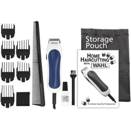 Wahl 9307: 12 Pieces Mini Pro Cord Clipper and Trimmer - White