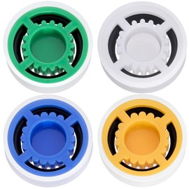 PAGOW 4 Pcs Flow Restrictor Set - 1.5/1.8/2.0/2.5 GPM Reducer, Water Limiter for Shower Head and Handheld (0.56x0.54x0.21inch)