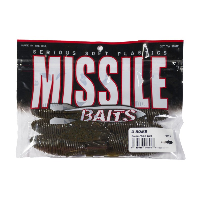 Missile Baits D Bomb Green Pumpkin Blue
