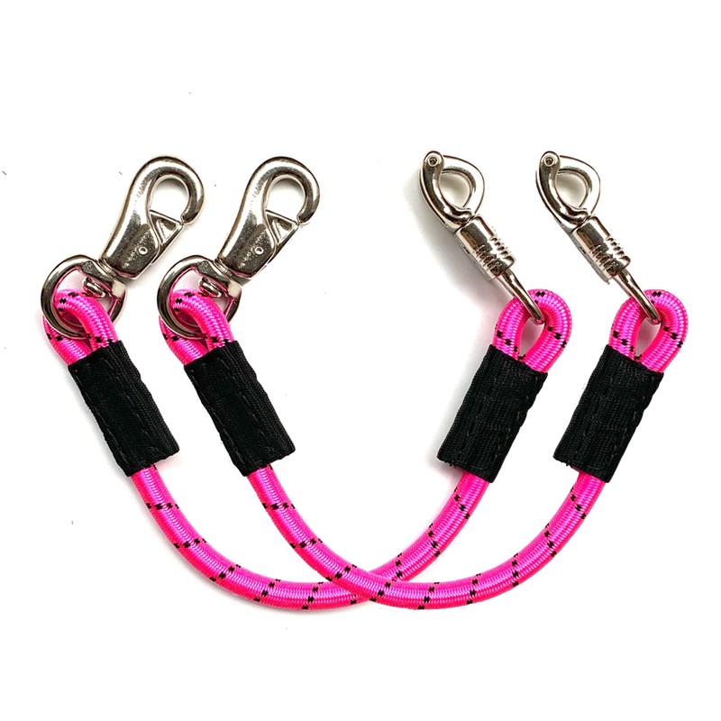 JA Horse Transport Elastic Tie Rope Elastic Rubber Tie Chain