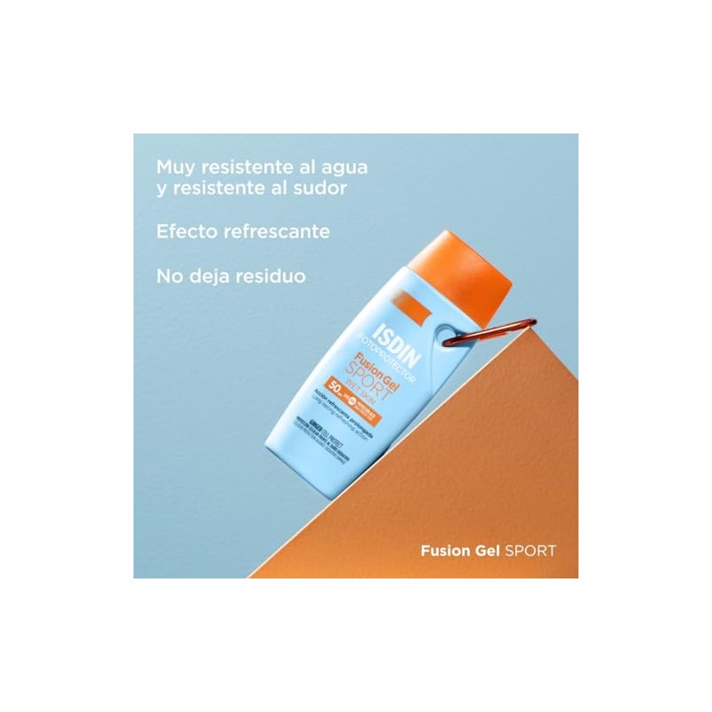 ISDIN Fotoprotector Fusion Gel Sport SPF 50+, Protector Solar Corporal