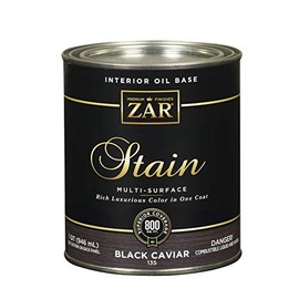 ZAR® Interior Oil Base Stain, Gallon, Color - Black Caviar