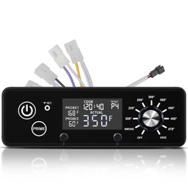 Control Board for Pit Boss Pellet Grill, AC03P9 Thermostat Controller Board Replacement for Pit Boss PB440D2/ PB1150G/ PB850G/ PB550G/ PB820/ Pro 1100 Wood Pellet Grills/Smoker with LCD Display