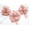 CaPiSo 18 cm Large Pull Bow Drawstring Poly Ribbon Decorative