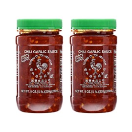 Huy Fong Vietnamese Chili Garlic Sauce, 8 Oz. (Pack of 2) - SET OF 3