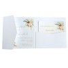 MillaSaw 25 x White Matte Wedding Invitation Cards 15cm x