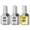 GAOY - Juego de 3 capas de gel superior, base