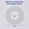 Avery Hole Reinforcements Dispenser, Clear, 250/Pack (2352)