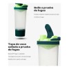 Shaker Mezclador Awvuq 700ml Verde Con Filtro Proteína Gimnasio Libre